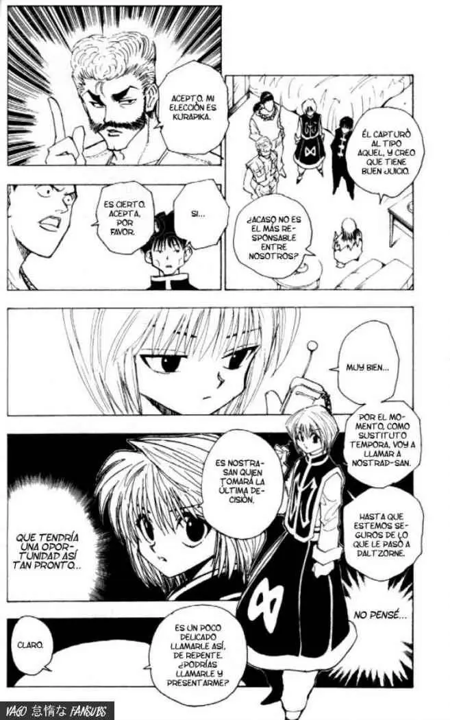 Hunter X Hunter capítulo 79, página 11