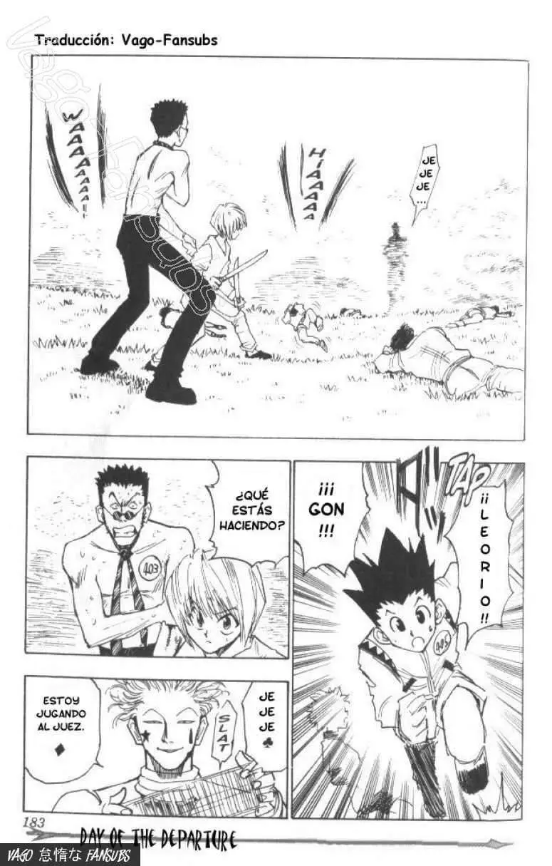 Hunter X Hunter capítulo 8, página 20