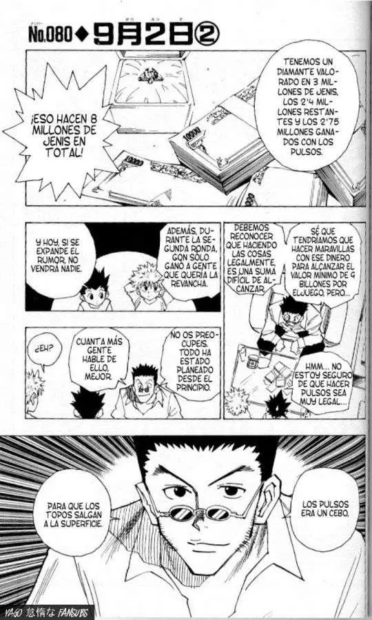 Hunter X Hunter capítulo 80, página 2