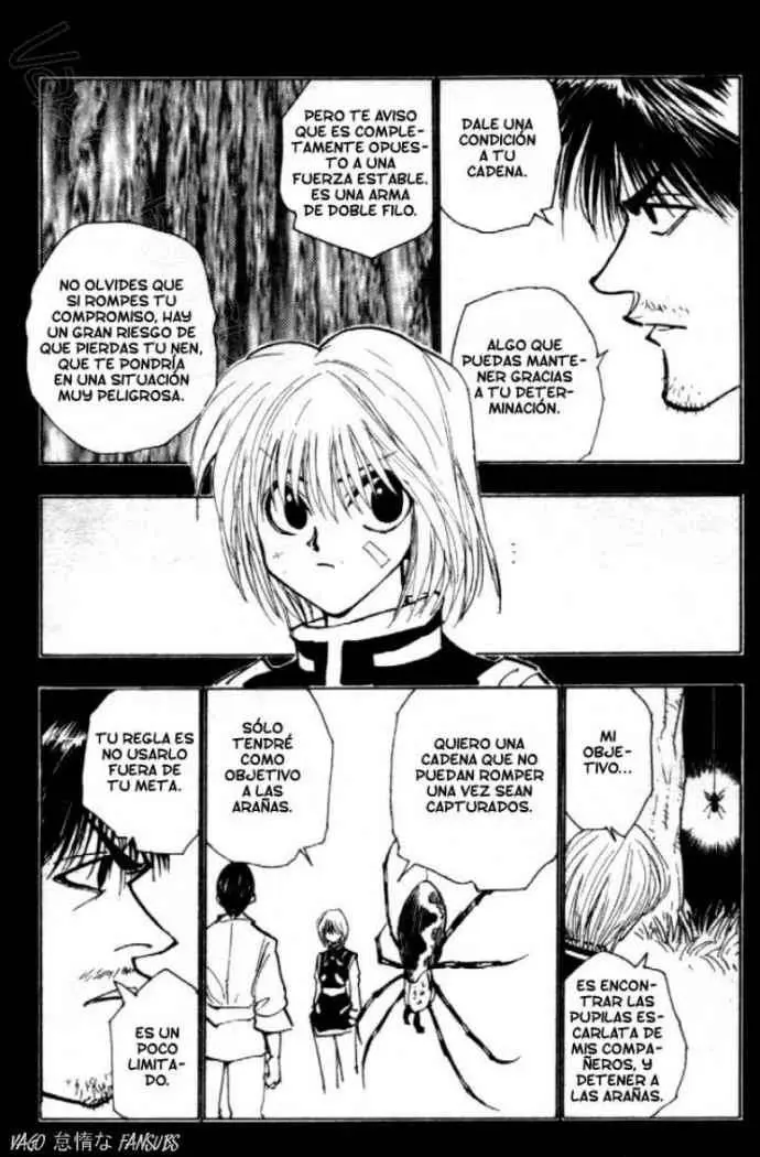 Hunter X Hunter capítulo 83, página 18