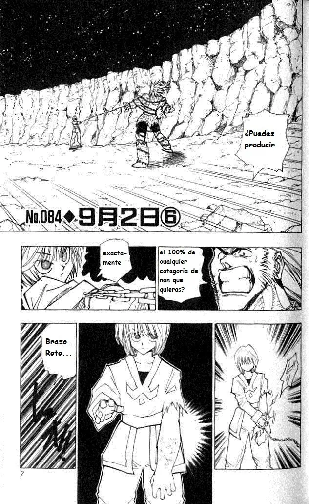 Hunter X Hunter capítulo 84, página 3