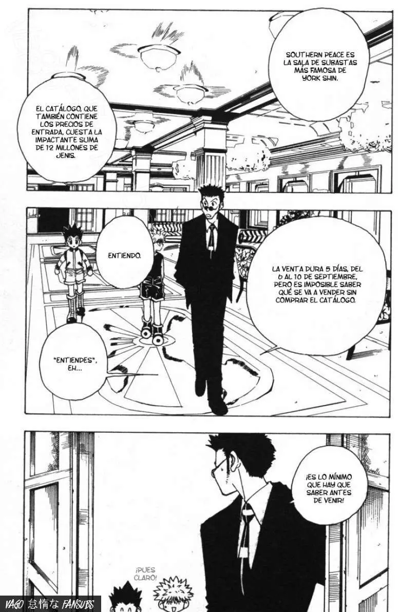 Hunter X Hunter capítulo 85, página 3