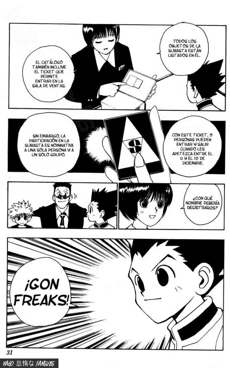 Hunter X Hunter capítulo 85, página 5