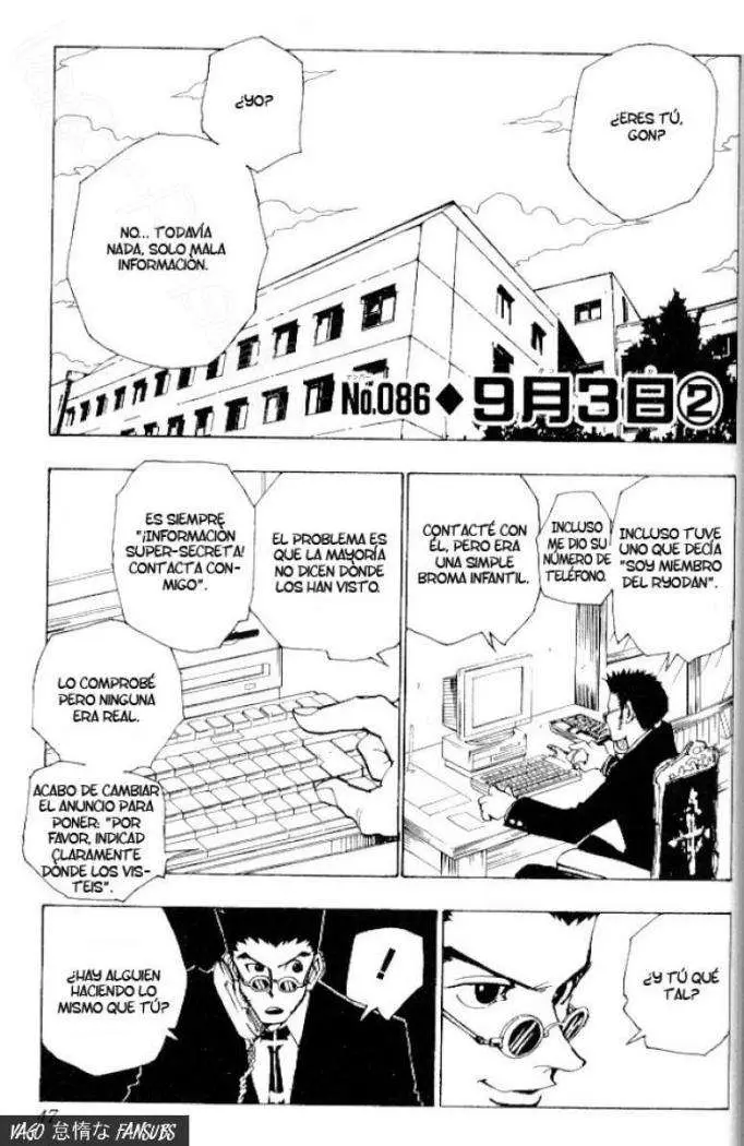 Hunter X Hunter capítulo 86, página 2