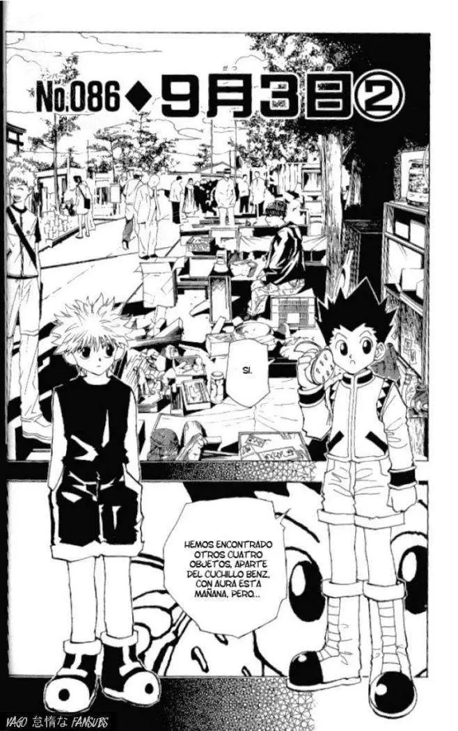 Hunter X Hunter capítulo 86, página 3