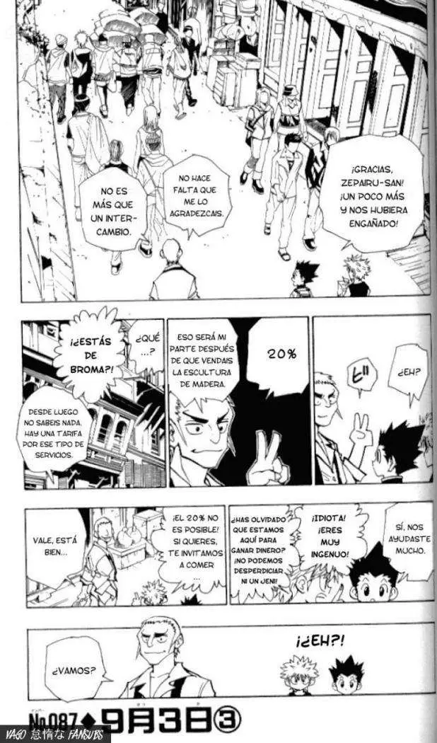 Hunter X Hunter capítulo 87, página 2