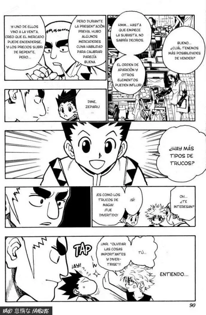 Hunter X Hunter capítulo 88, página 11