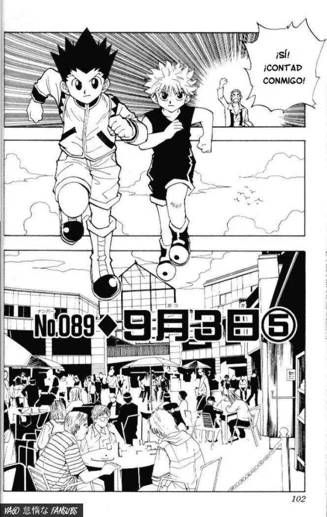 Hunter X Hunter capítulo 89, página 3