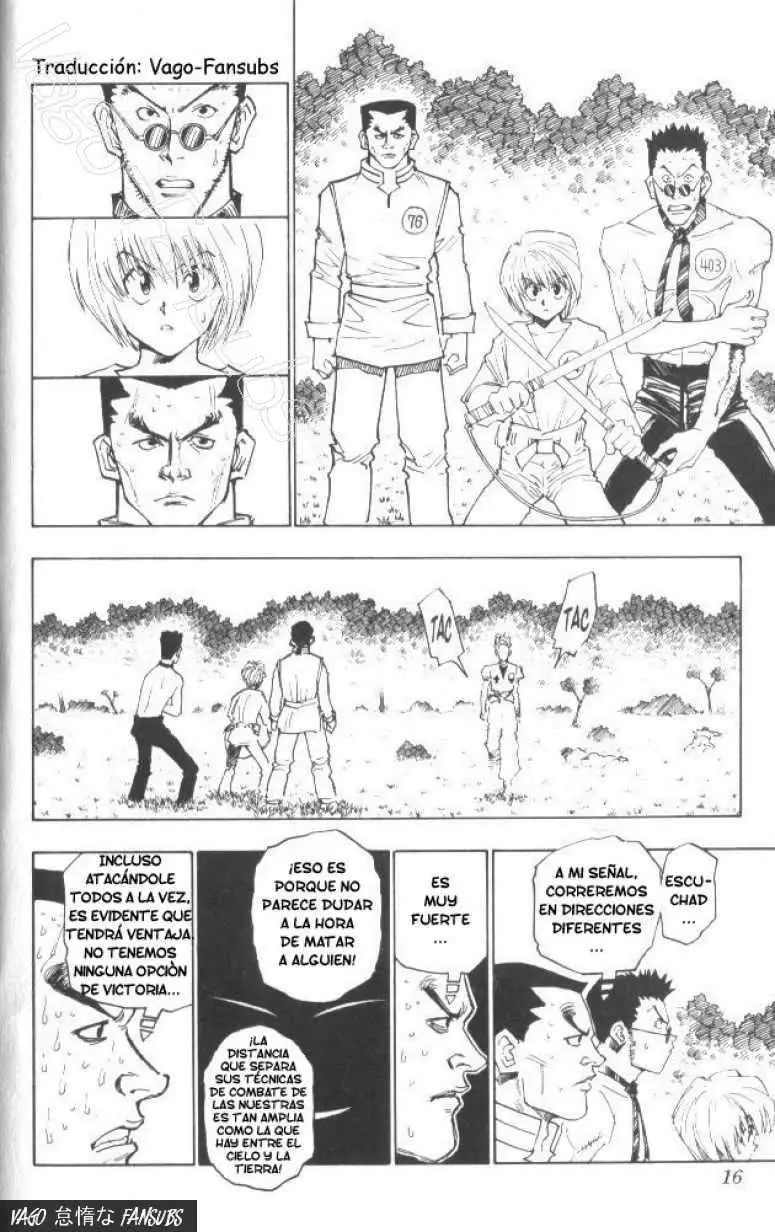Hunter X Hunter capítulo 9, página 10