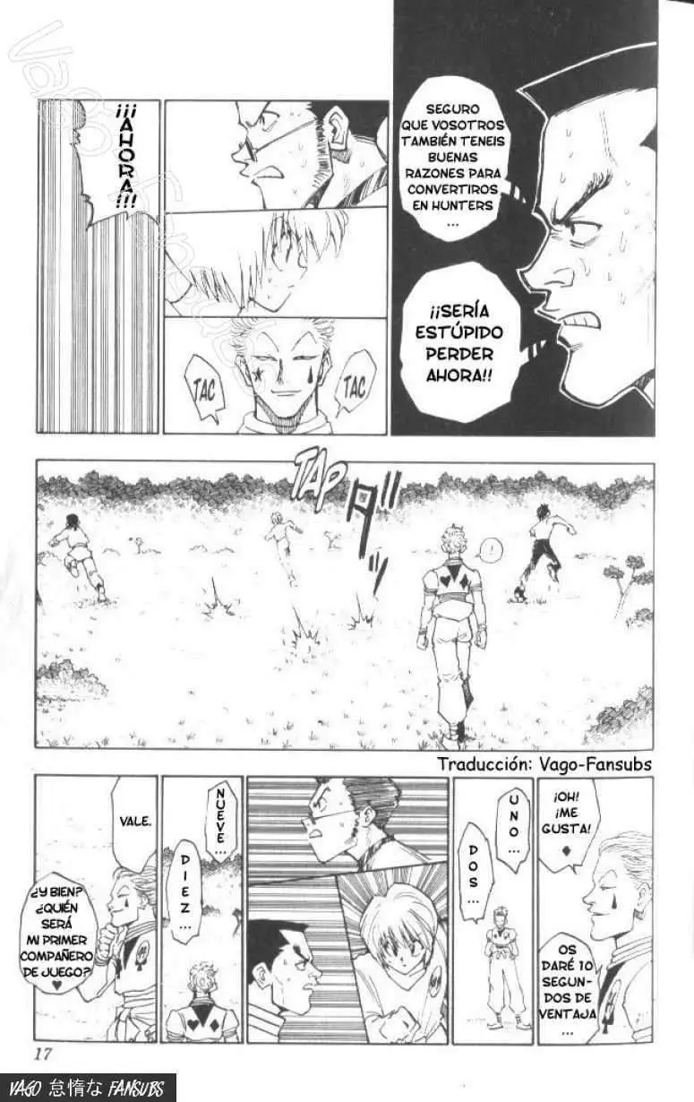 Hunter X Hunter capítulo 9, página 11