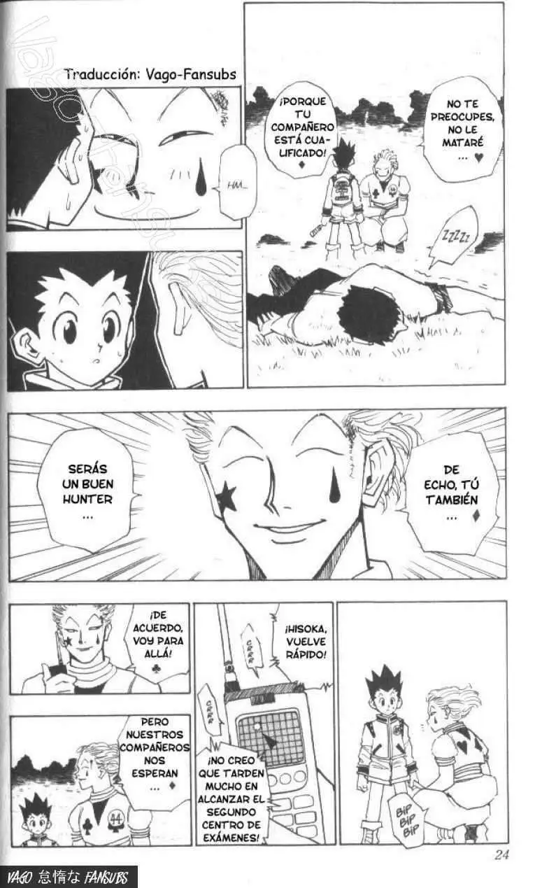 Hunter X Hunter capítulo 9, página 18