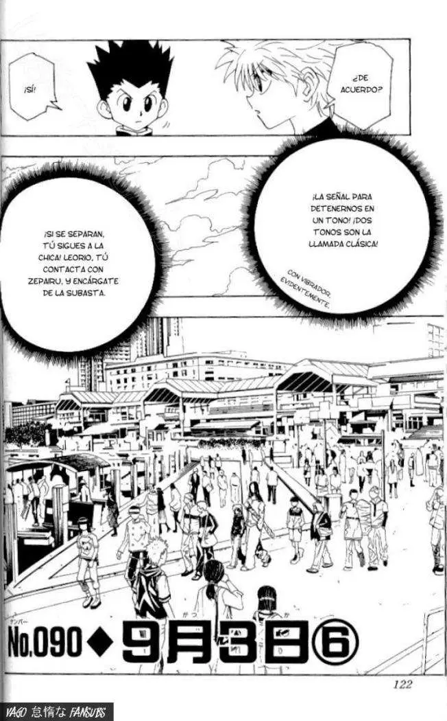 Hunter X Hunter capítulo 90, página 3