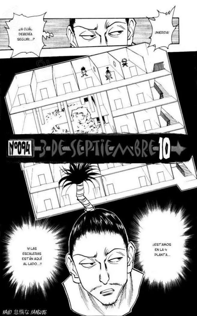 Hunter X Hunter capítulo 94, página 3