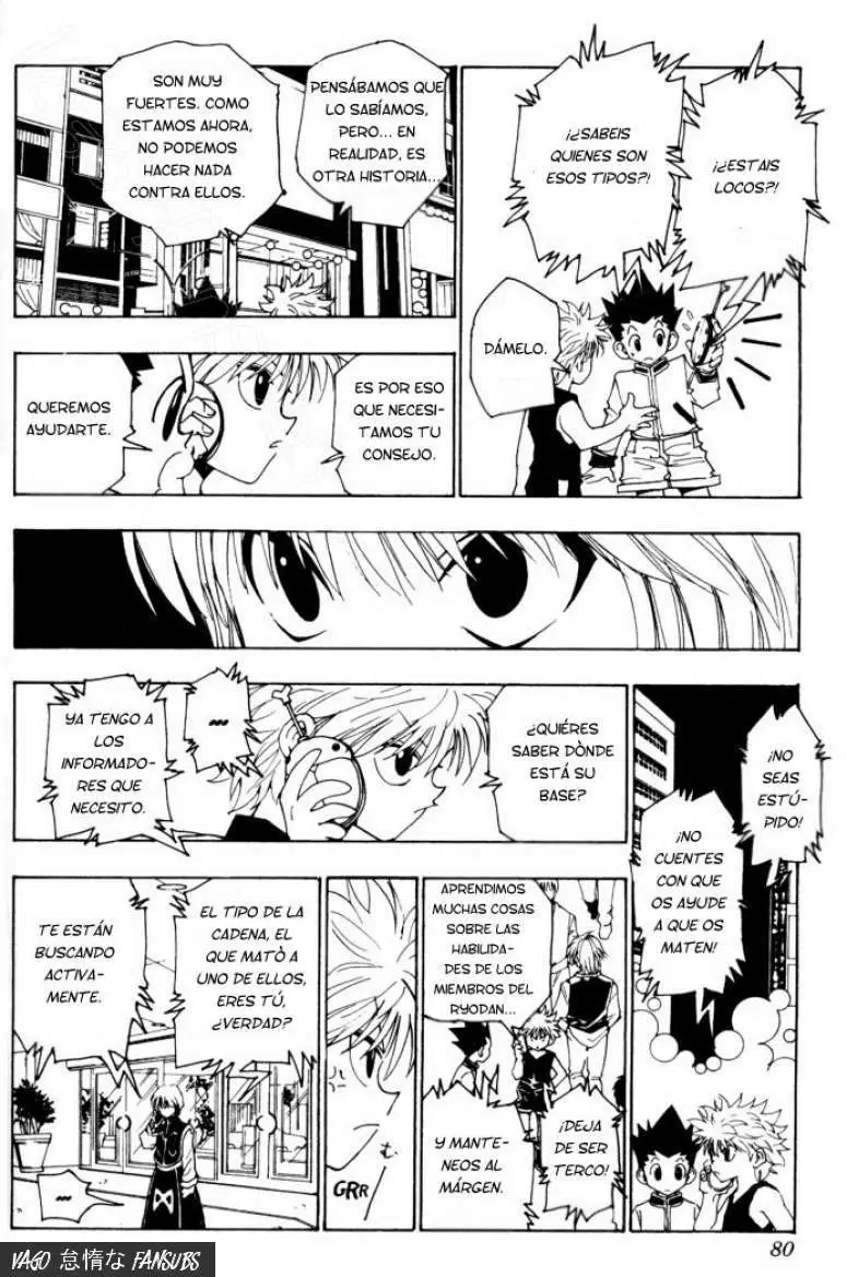 Hunter X Hunter capítulo 97, página 18