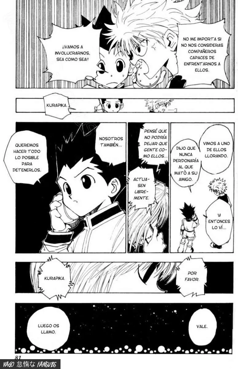 Hunter X Hunter capítulo 97, página 19