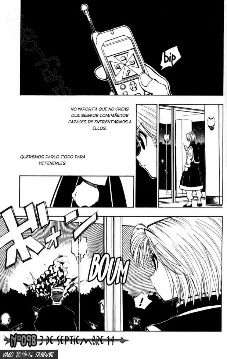 Hunter X Hunter capítulo 98, página 1