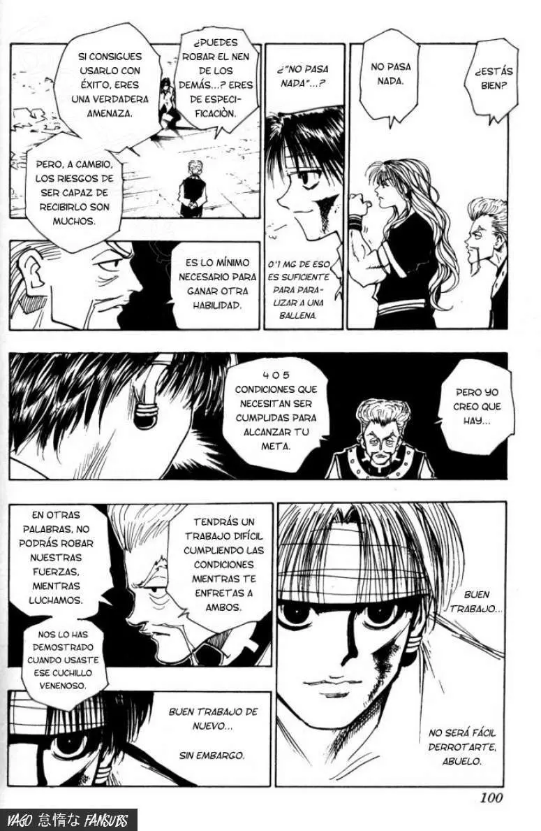 Hunter X Hunter capítulo 98, página 18