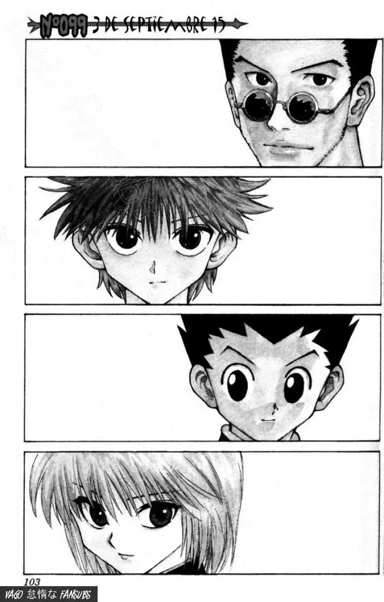 Hunter X Hunter capítulo 99, página 1