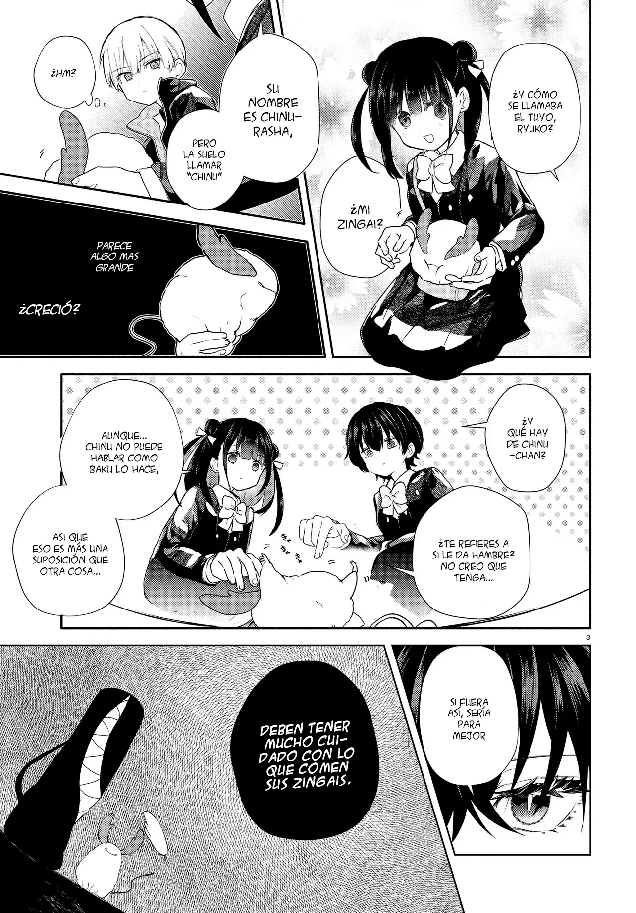 Inochi no Tabekata capítulo 18, página 4