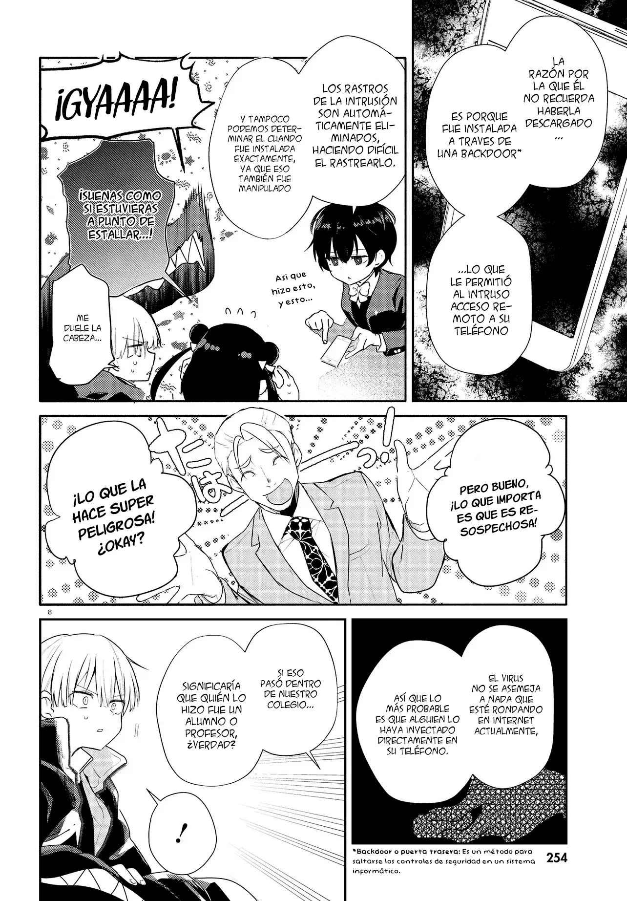 Inochi no Tabekata capítulo 19.1, página 9