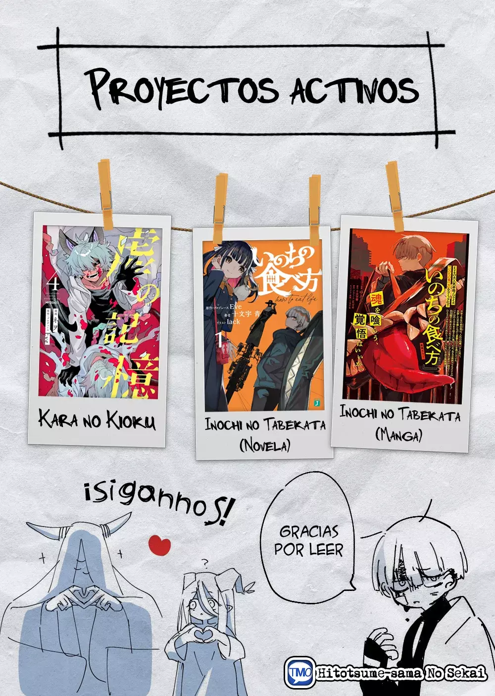 Inochi no Tabekata capítulo 7, página 15