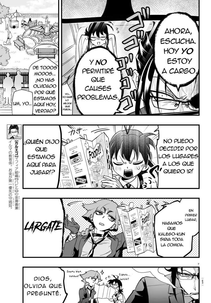 Iruma-kun: if mafia capítulo 3, página 7
