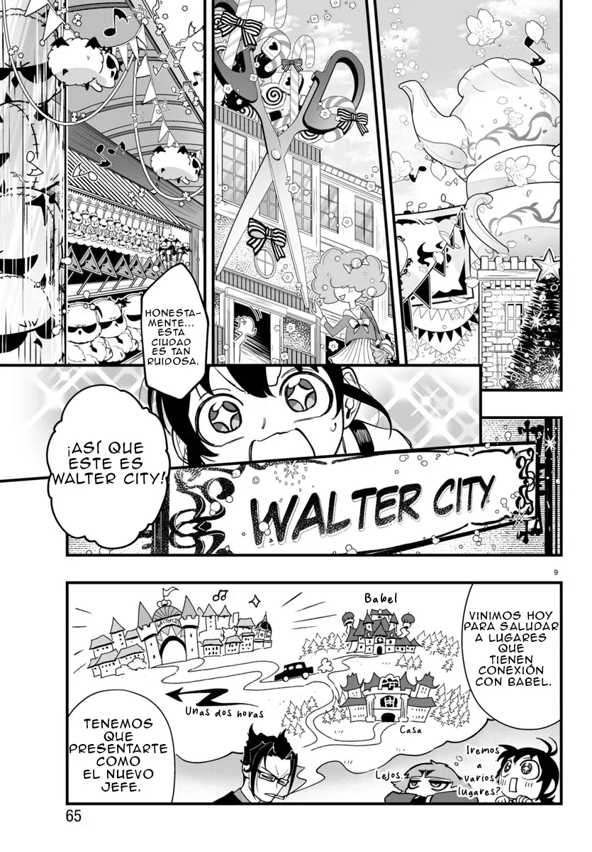 Iruma-kun: if mafia capítulo 3, página 9