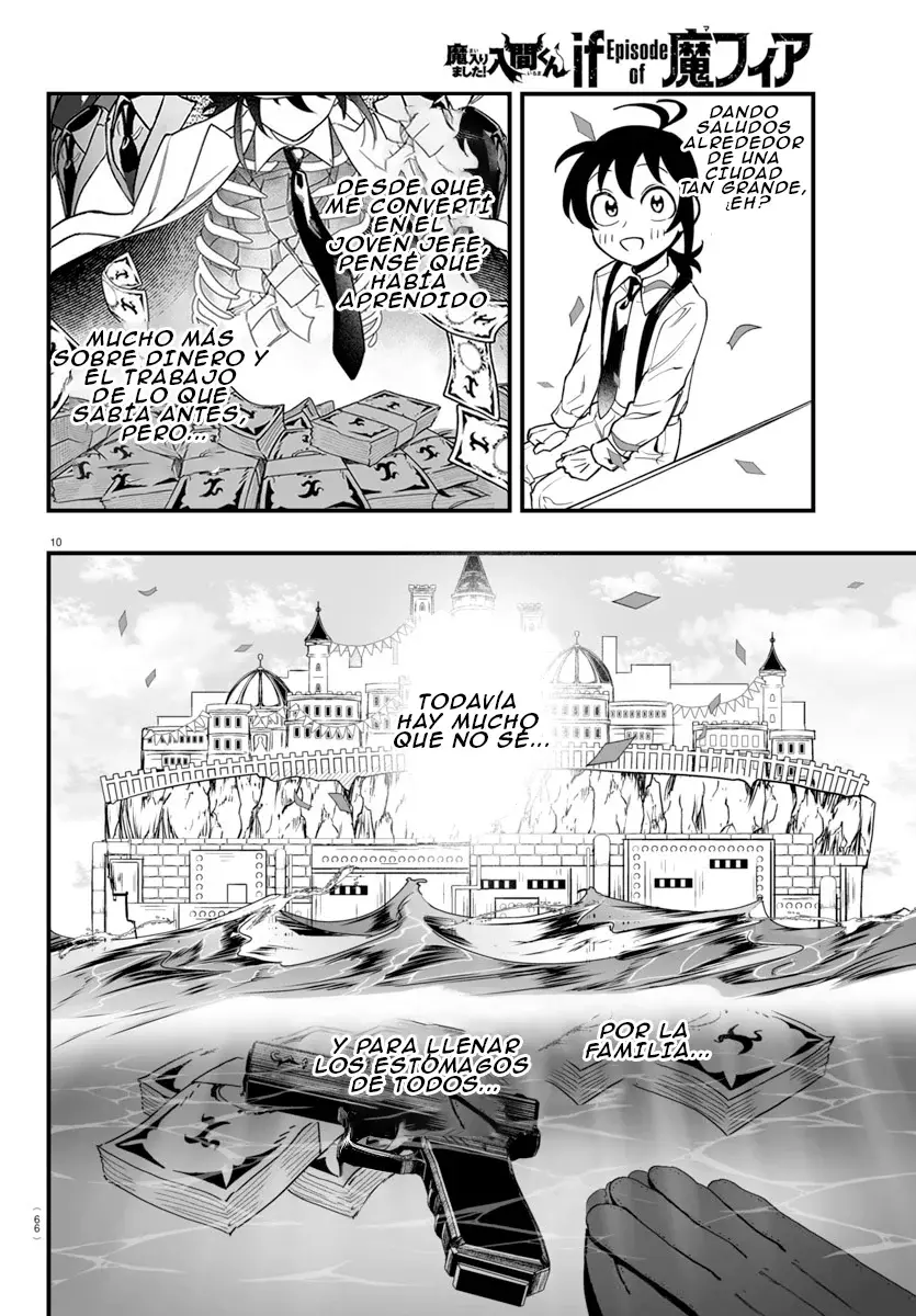 Iruma-kun: if mafia capítulo 3, página 10