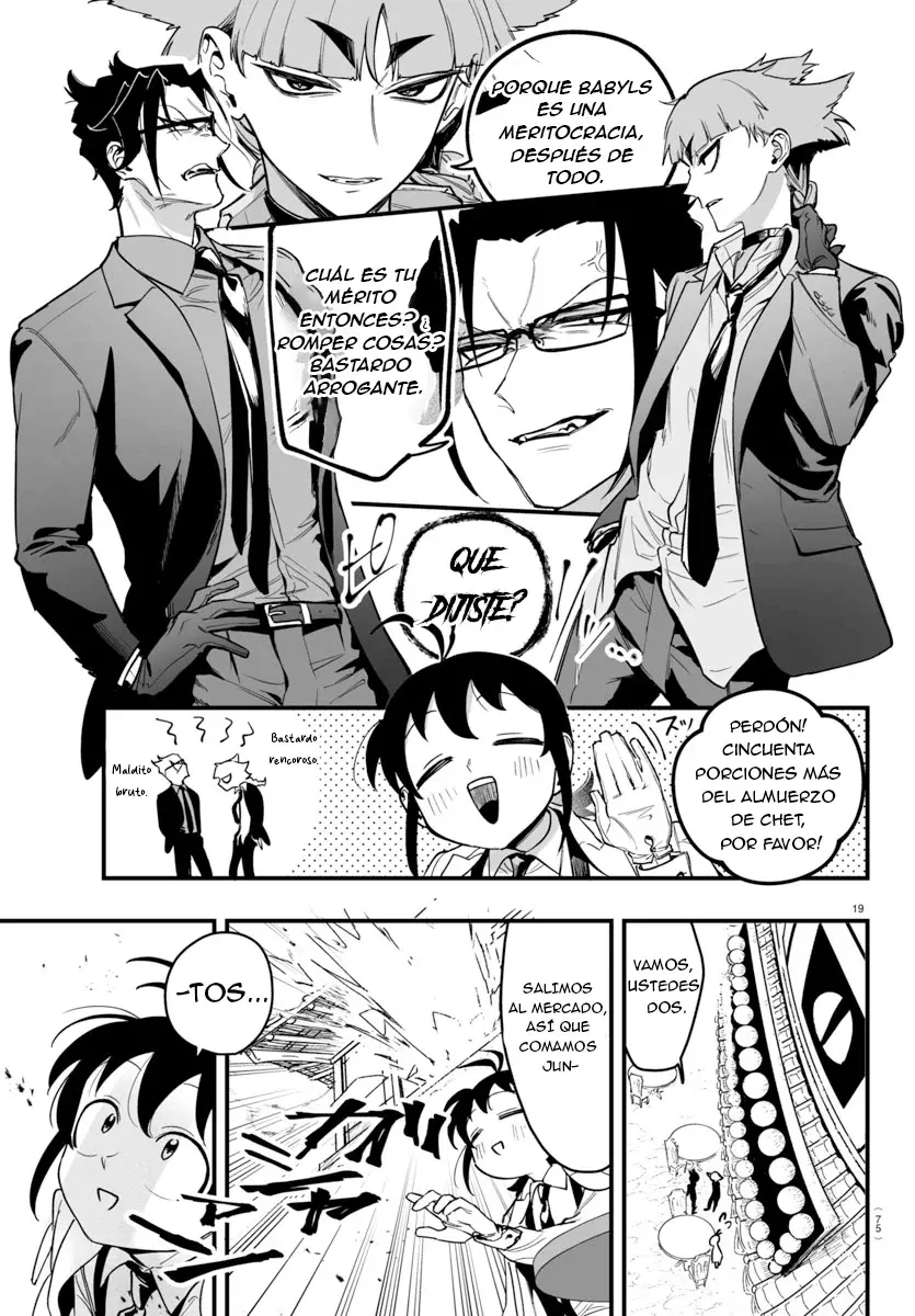 Iruma-kun: if mafia capítulo 3, página 19