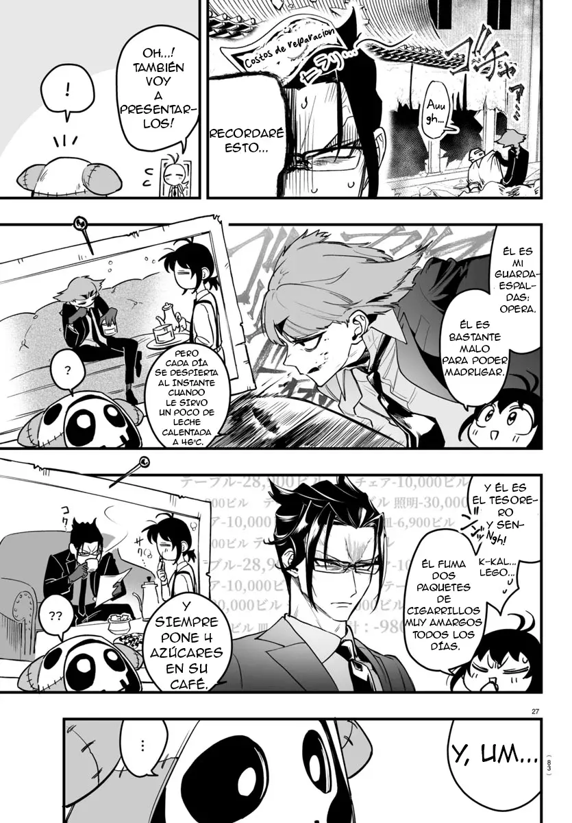 Iruma-kun: if mafia capítulo 3, página 27