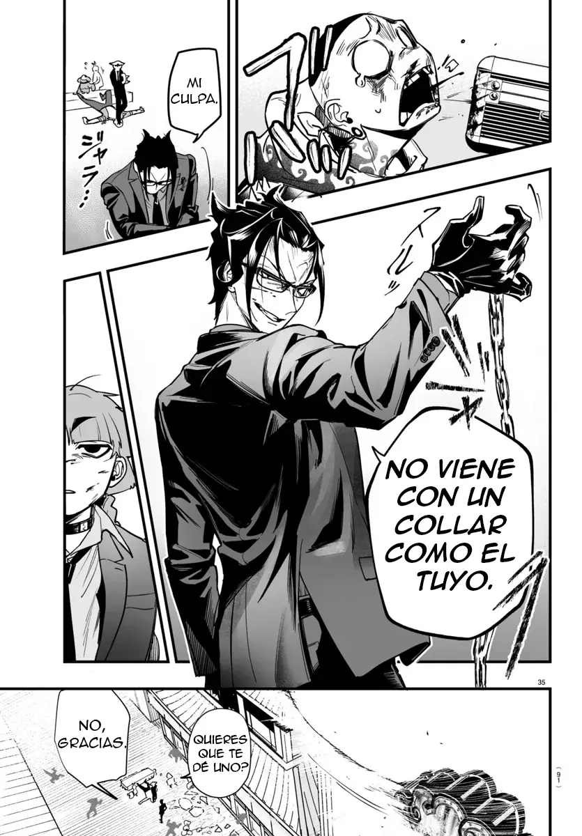 Iruma-kun: if mafia capítulo 3, página 34