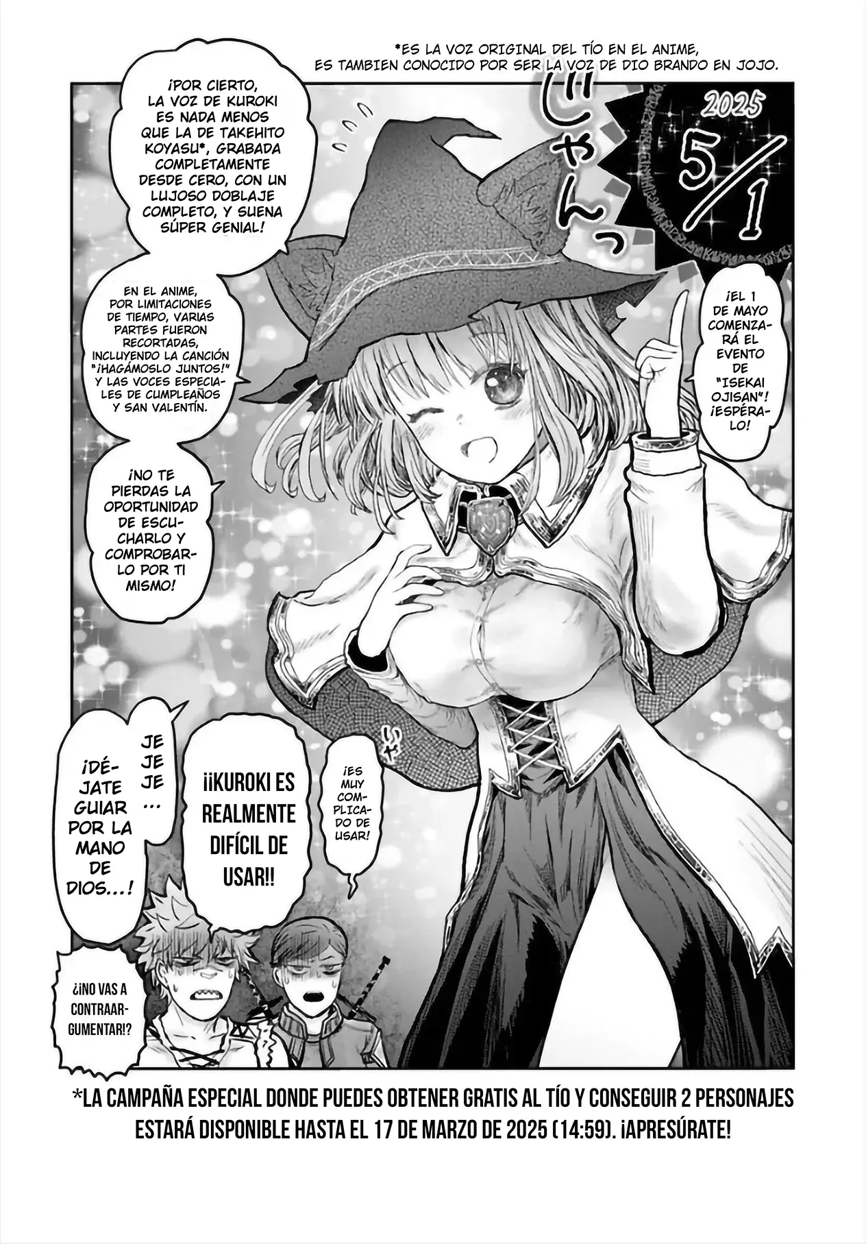 Isekai Ojisan capítulo 70.4, página 4