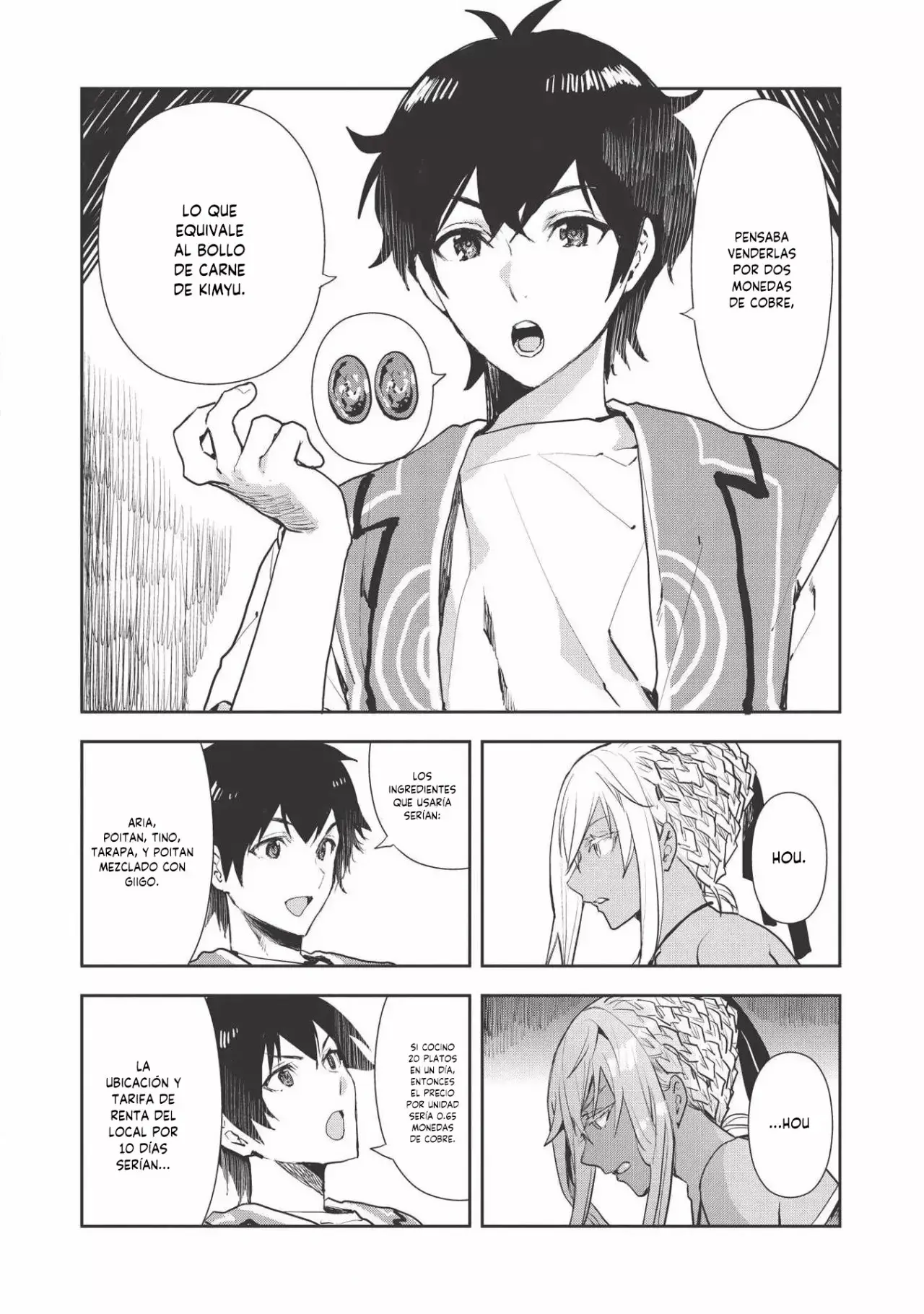 Isekai Ryouridou capítulo 20, página 4