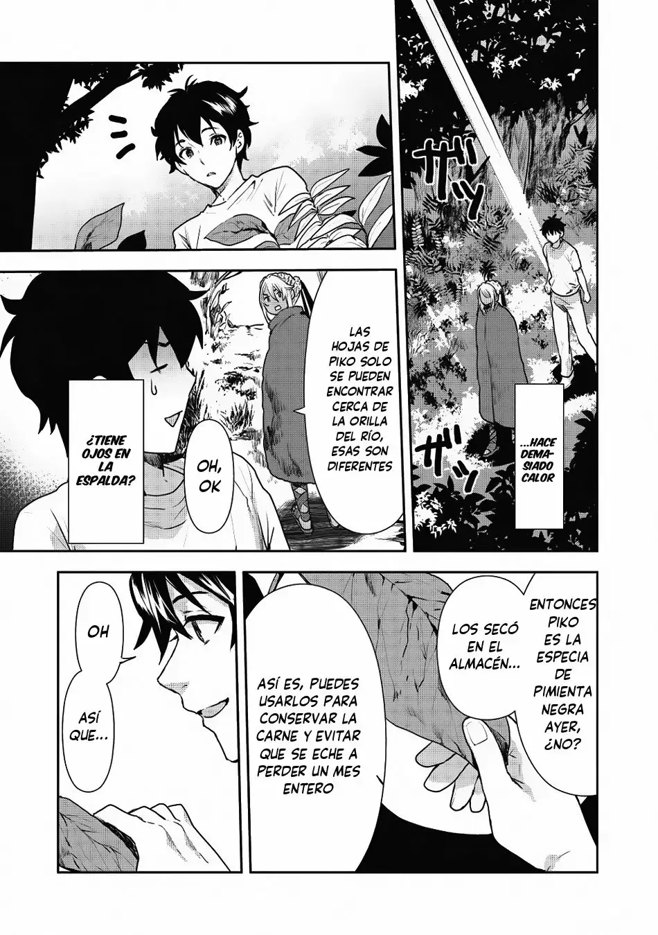 Isekai Ryouridou capítulo 3, página 4
