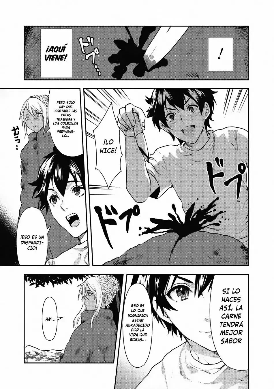 Isekai Ryouridou capítulo 3, página 22