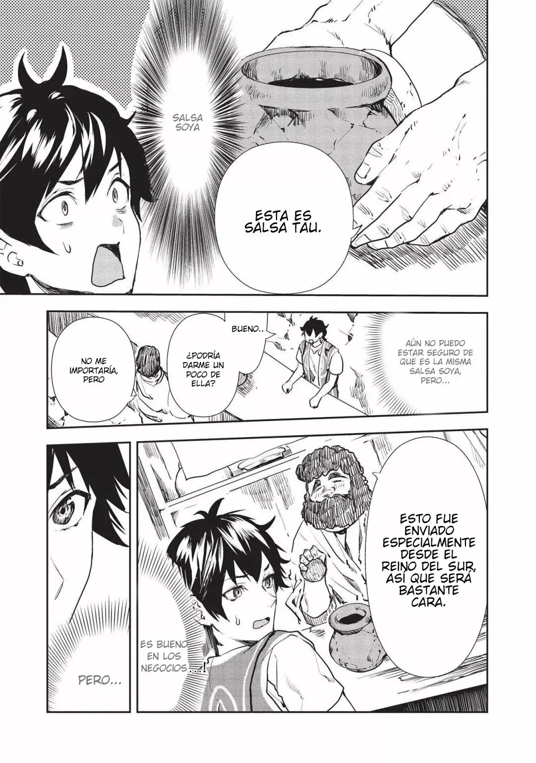 Isekai Ryouridou capítulo 35, página 18