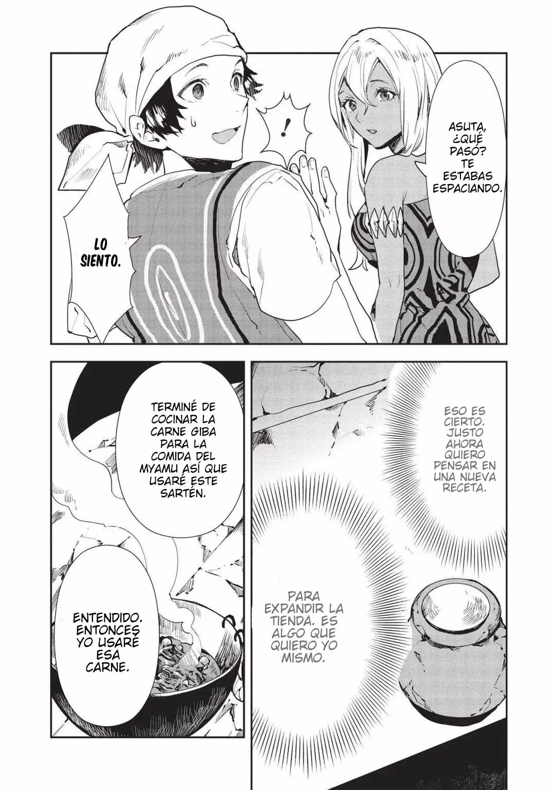 Isekai Ryouridou capítulo 35, página 27