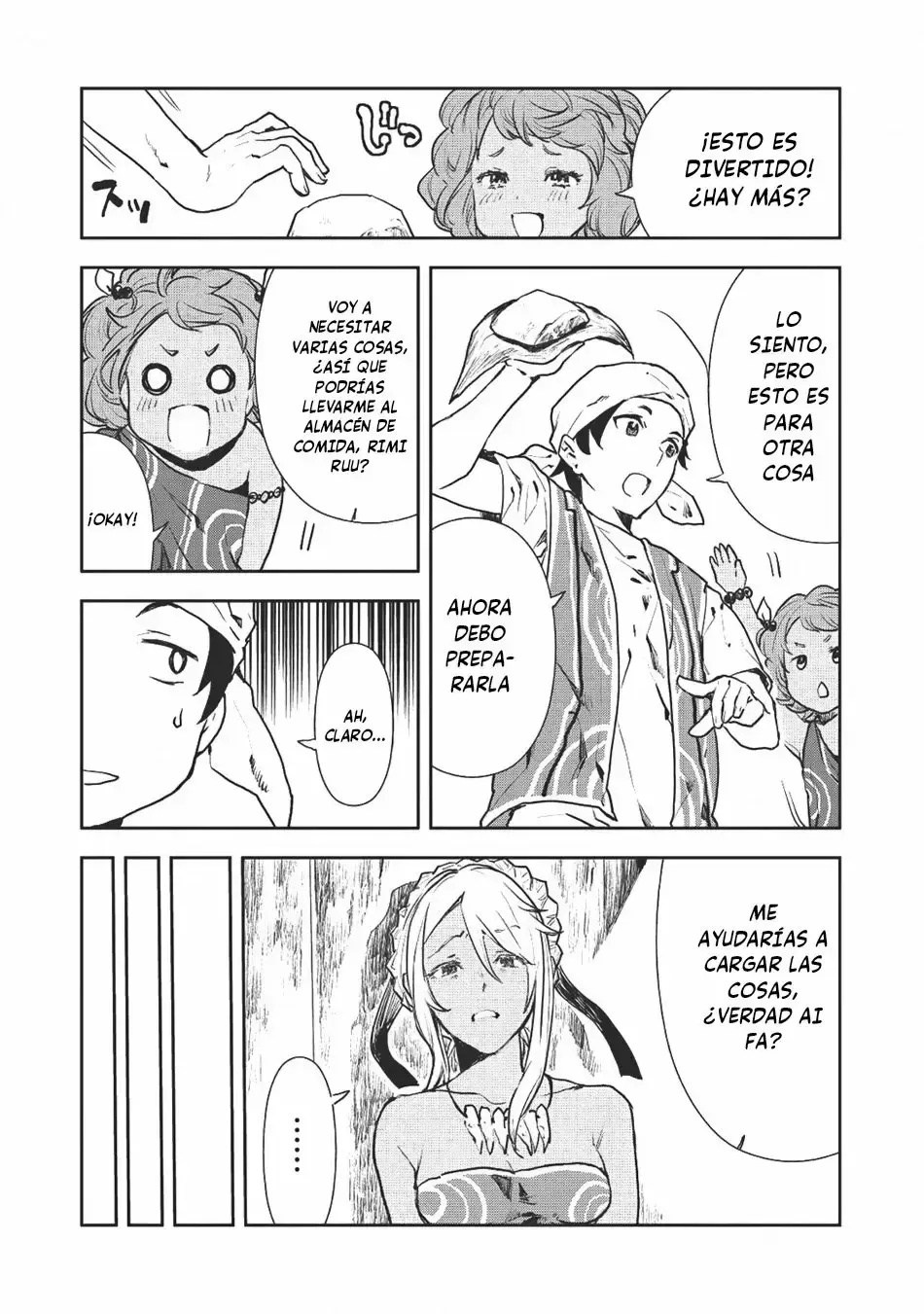 Isekai Ryouridou capítulo 6, página 28