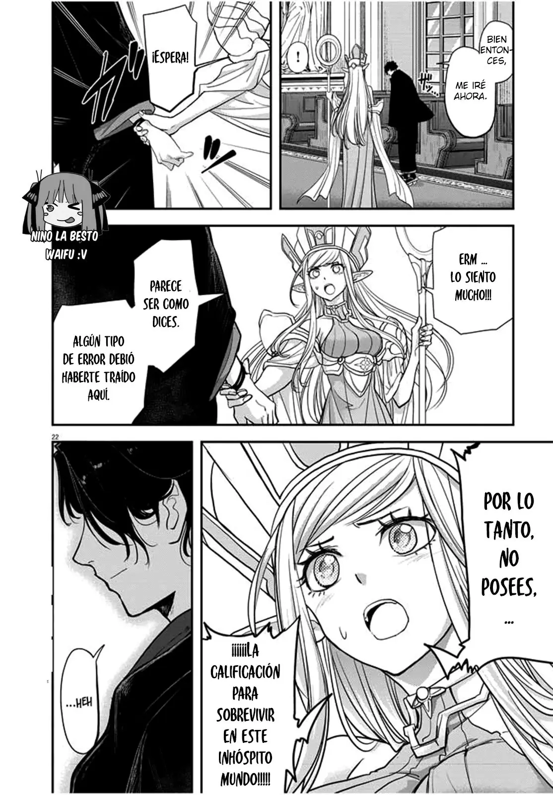 Isekai Shikkaku capítulo 1, página 22