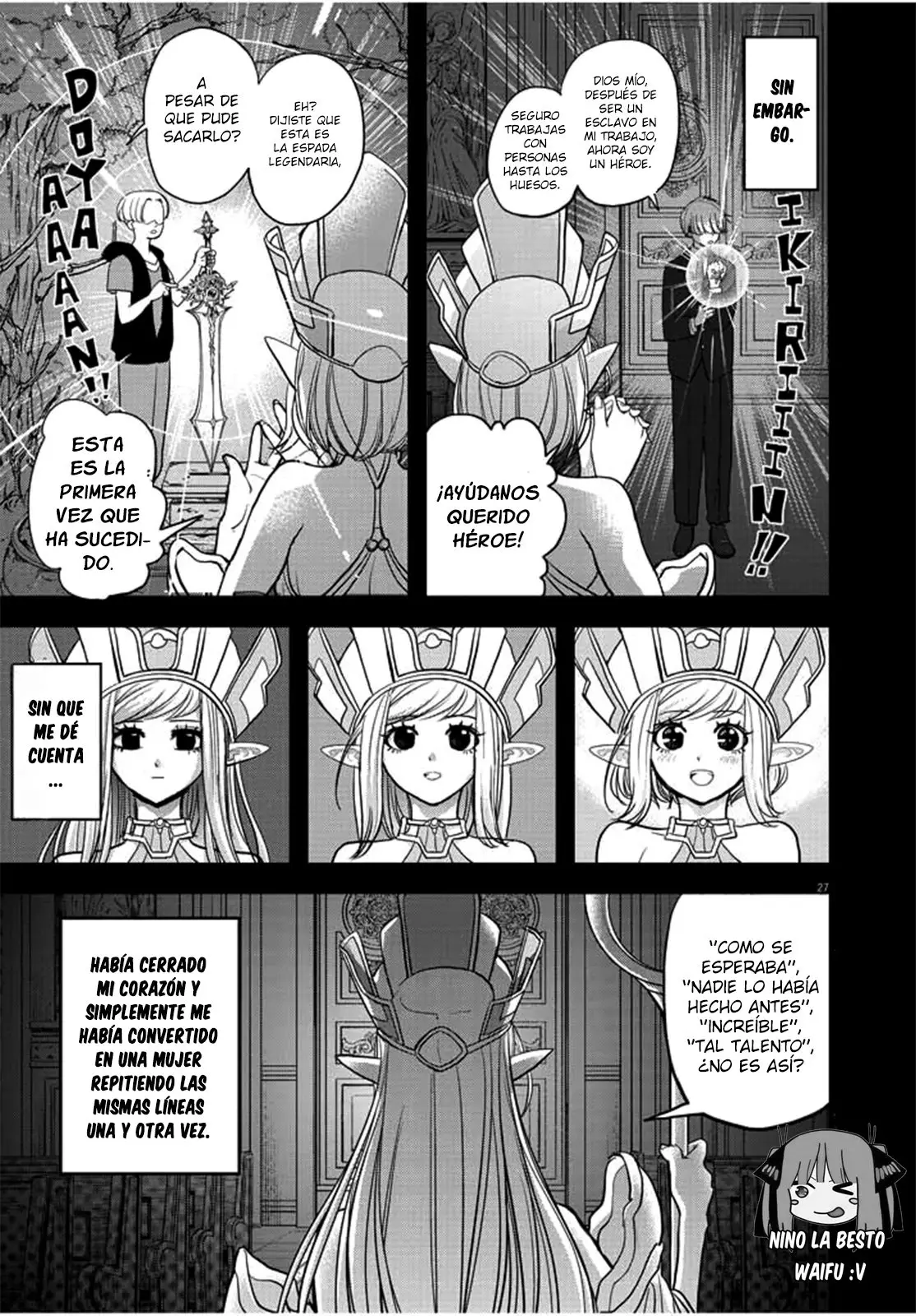 Isekai Shikkaku capítulo 1, página 27