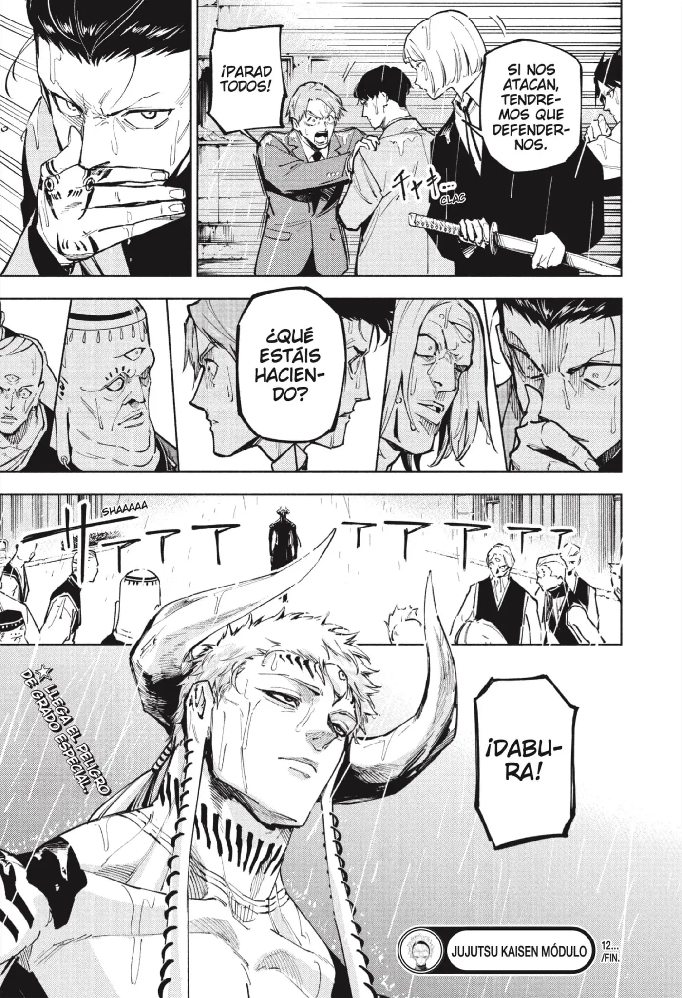 Jujutsu Kaisen Módulo capítulo 12, página 18