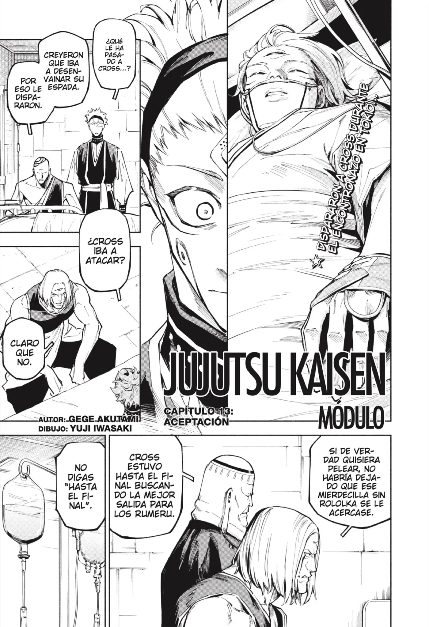 Jujutsu Kaisen Módulo capítulo 13, página 1