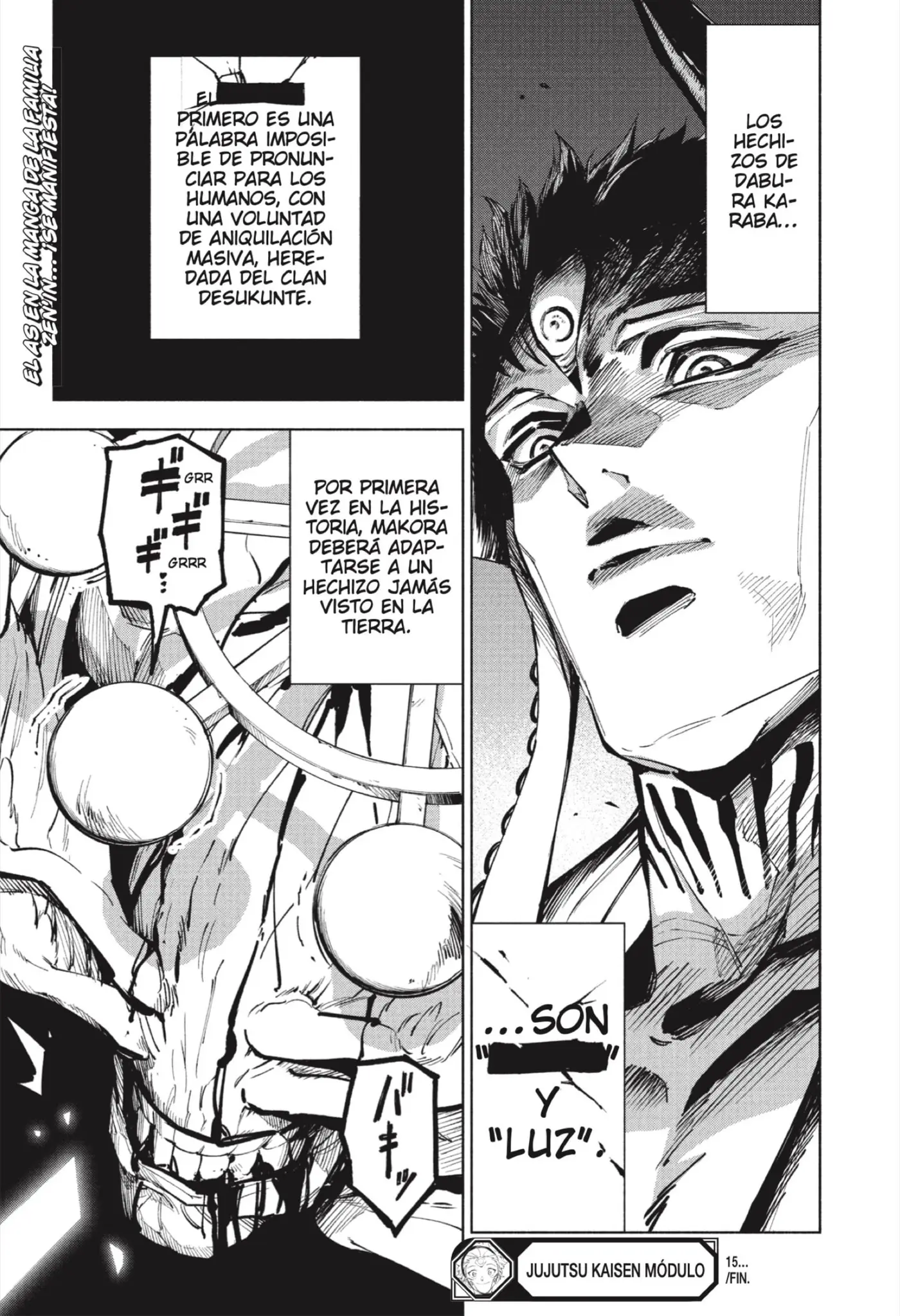 Jujutsu Kaisen Módulo capítulo 15, página 19