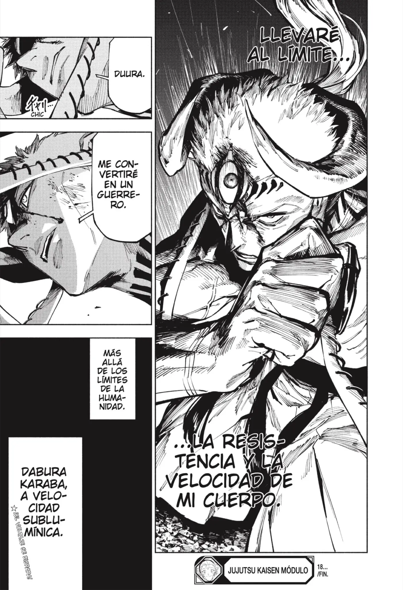 Jujutsu Kaisen Módulo capítulo 18, página 18