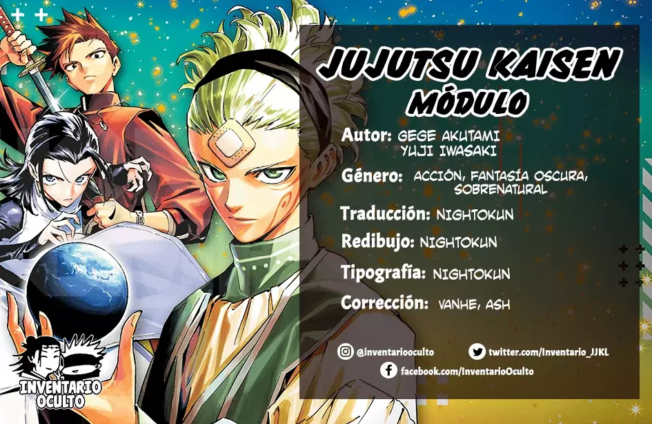 Jujutsu Kaisen Módulo capítulo 7, página 1