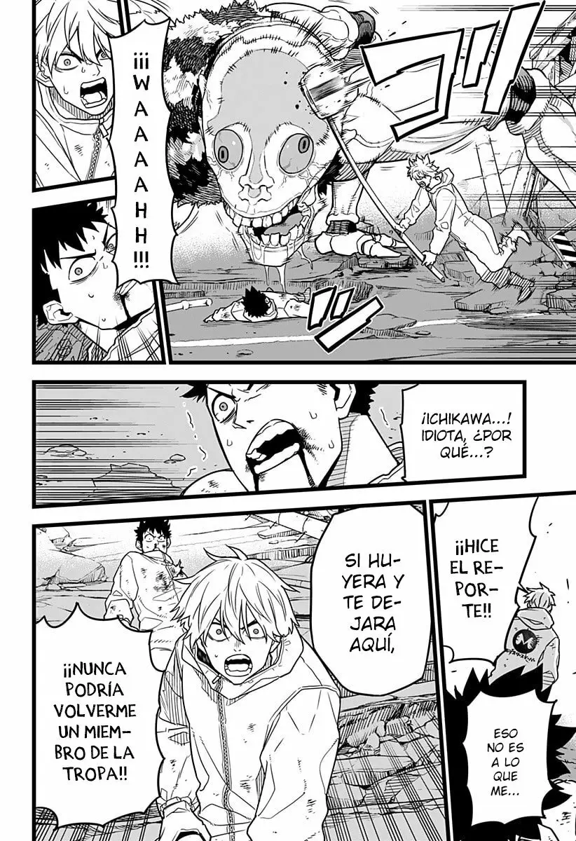 Kaiju No. 8 capítulo 1, página 38