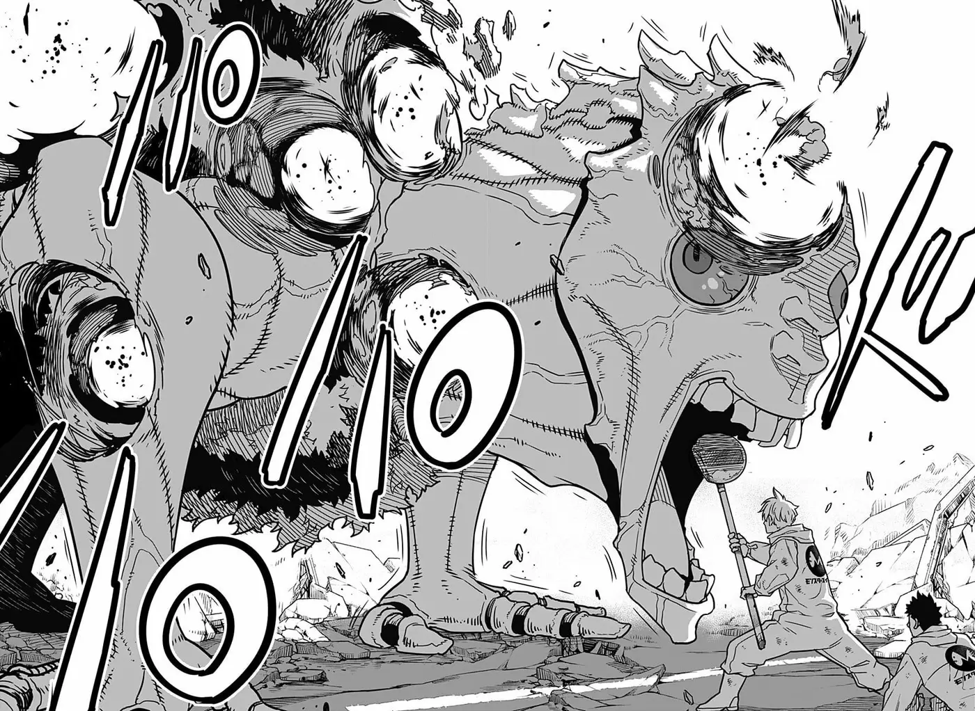 Kaiju No. 8 capítulo 1, página 40