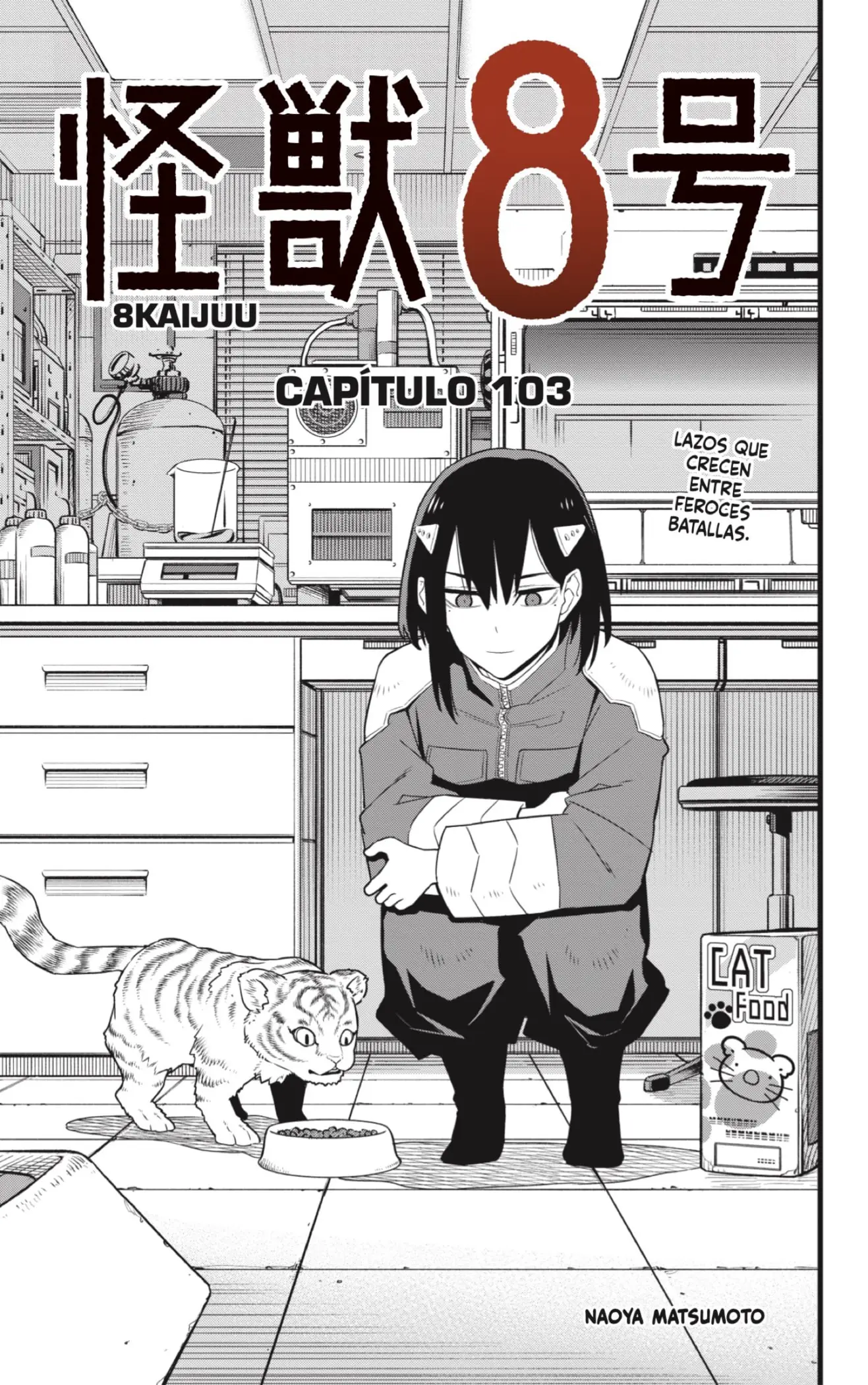 Kaiju No. 8 capítulo 103, página 1