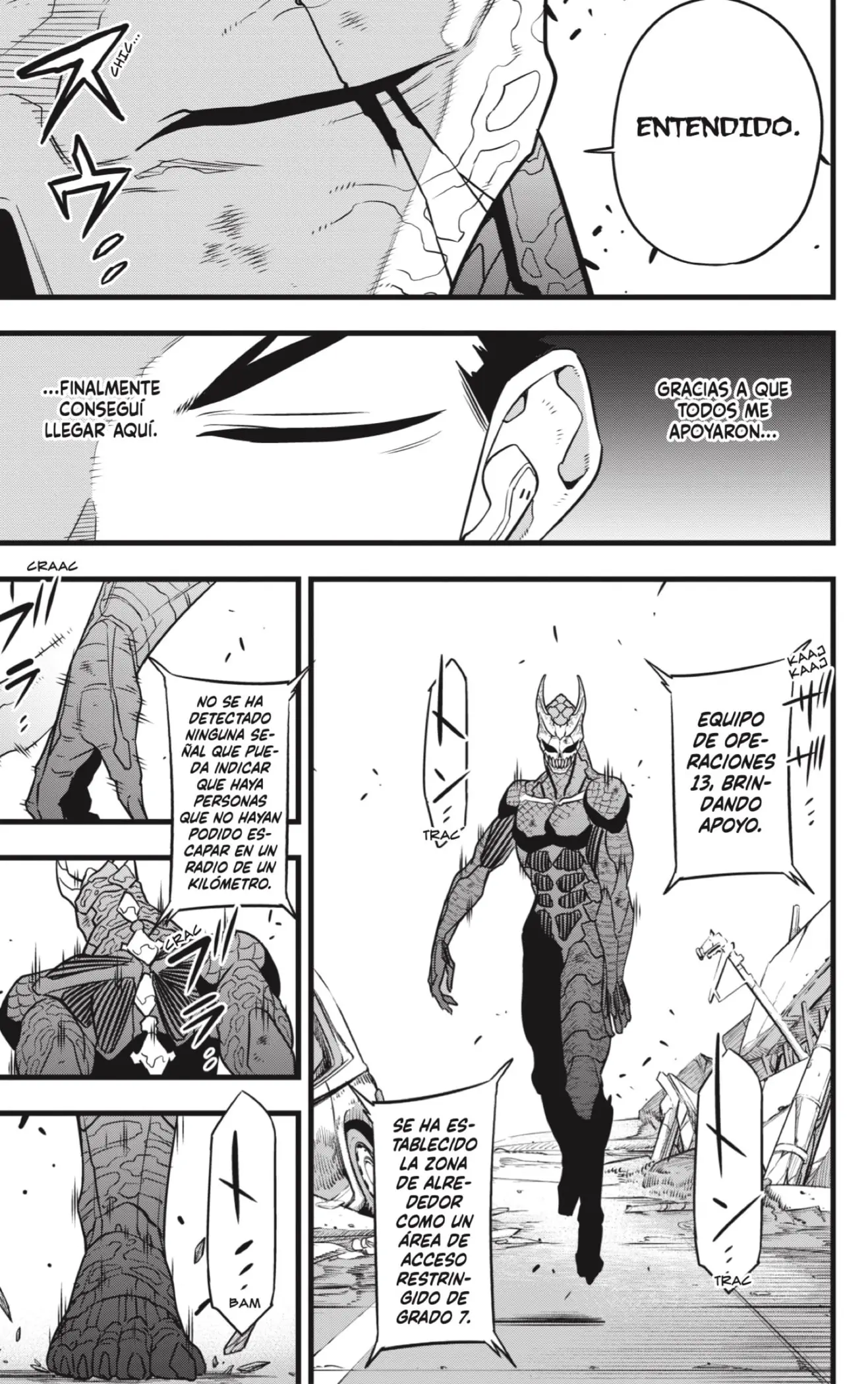 Kaiju No. 8 capítulo 105, página 13