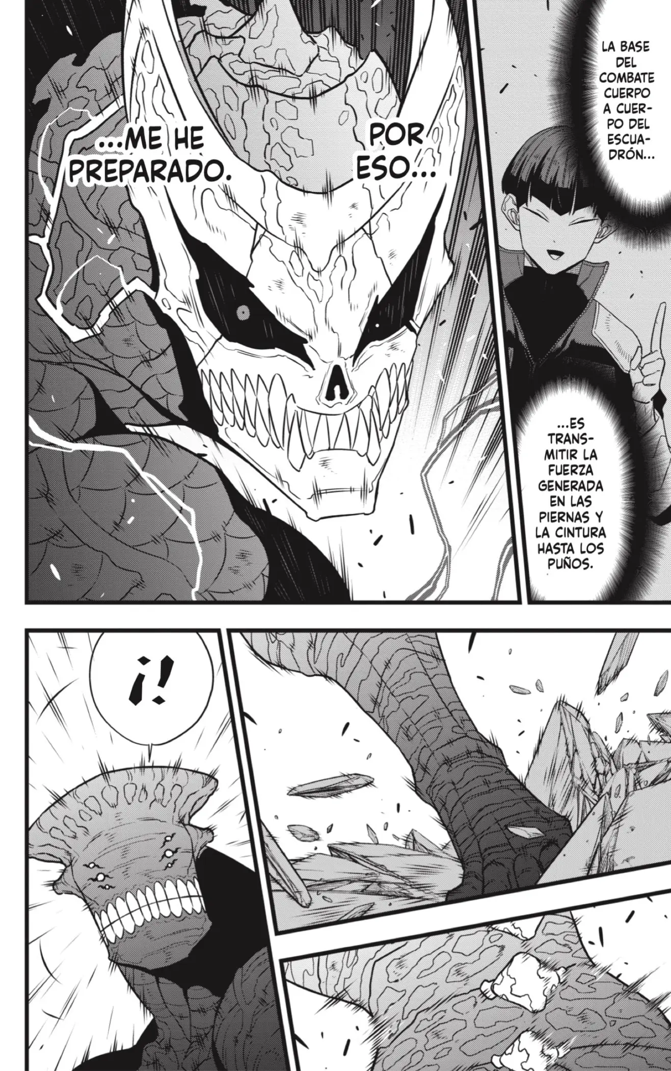 Kaiju No. 8 capítulo 105, página 22